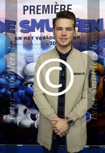 Amsterdam 18 maart 2017 
premiere Smurfen in  Pathe Arena. dave Dekker