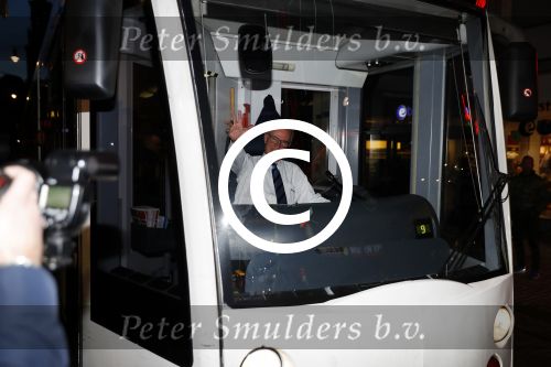 Amsterdam 13 maart 2017 
Edvard Niessing als trambestuurder van lijn 9