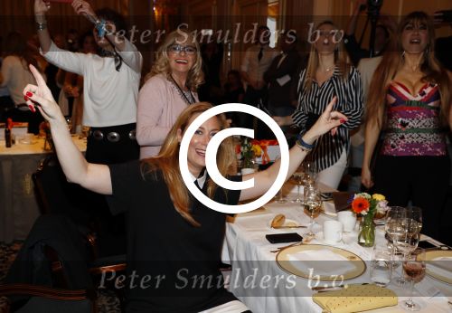 Amsterdam 27 maart 2017
Uitreiing strong woman award in het amstel Hotel. Fabienne de Vries met Mariska v Kolck en