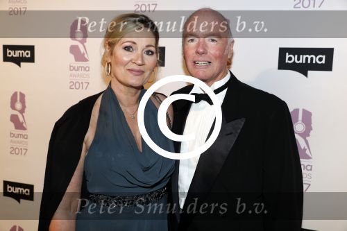 Hilversum 6 maart 2017
Uitreiking Buma awards in studio 21. Ferdi Bolland en partner Marian Mulder