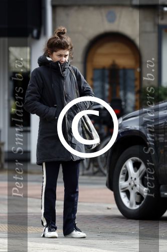 Amsterdam 1 maart 2017 
Fockeline Ouwerkerk aan het shoppen met stylist Tommie Driessen