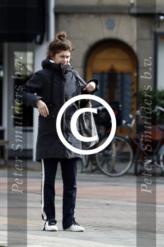 Amsterdam 1 maart 2017 
Fockeline Ouwerkerk aan het shoppen met stylist Tommie Driessen