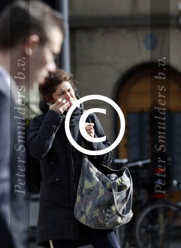 Amsterdam 1 maart 2017 
Fockeline Ouwerkerk aan het shoppen met stylist Tommie Driessen