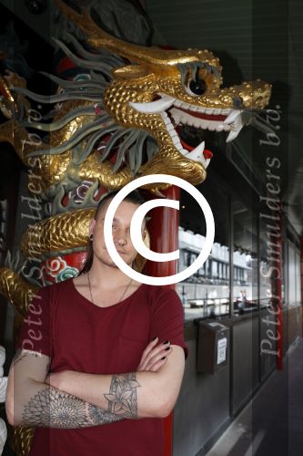 Amsterdam 30 maart 2017
Presentatie Peking express in drijvend chinees restaurant met Rik v d Westelaken als presentator. deelnemer Frank
