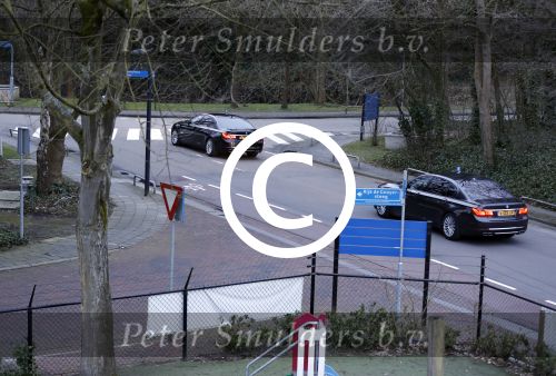 Hilversum 6 maart 2017
Uitreiking Buma awards in studio 21. Geert Wilders verlaat met zijn beveiligers het mediapark