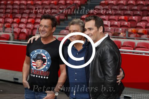 Amsterdam 22 maart 2017  
Presentatie real life soap toppers in de arena met Rene Froger Jeroen v d Boom en Gerard Joling.
SBS6 gaat de soap uitzenden