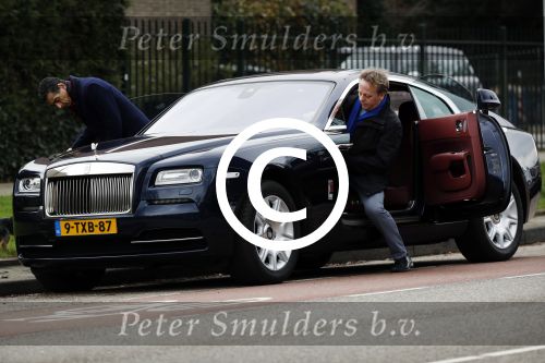 Amsterdam 4 maart 2017 
Advocaat Gerard Spong en zijn vriend mte hond en zijn Rolls Royce