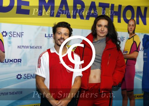 Rotterdam 19 maart 2017
Premiere Marathon in het nieuwe Luxor. Geza Weisz met een vriendin