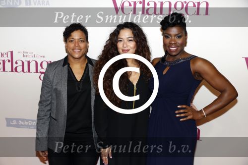 Amsterdam 13 maart 2017
Premiere het verlangen met in de hoofdrollen Chantal Janzen Gijs Naber en Alex Klaassen. Imannuel Grives met vriendinnen