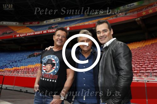 Amsterdam 22 maart 2017  
Presentatie real life soap toppers in de arena met Rene Froger Jeroen v d Boom en Gerard Joling.
SBS6 gaat de soap uitzenden