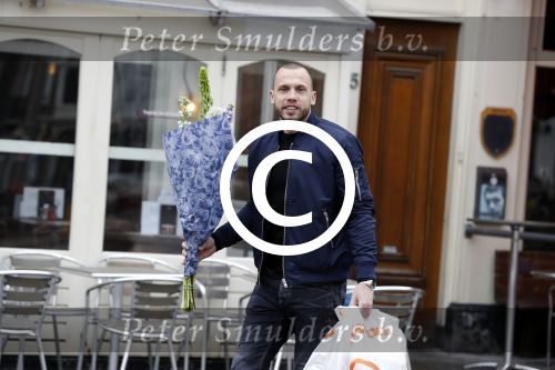 Amsterdam 4 maart 2017 
Johnny Heitinga doet boodschappen