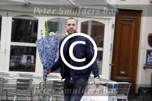 Amsterdam 4 maart 2017 
Johnny Heitinga doet boodschappen
