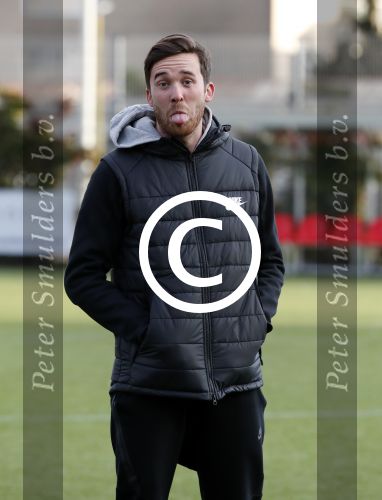 Amsterdam 7 maart 2017
Justin Swart als trainer bij de jeugd van AFC