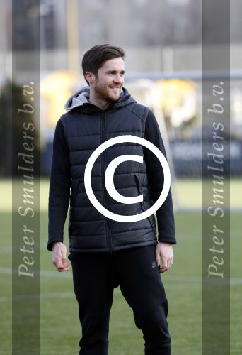 Amsterdam 7 maart 2017
Justin Swart als trainer bij de jeugd van AFC
