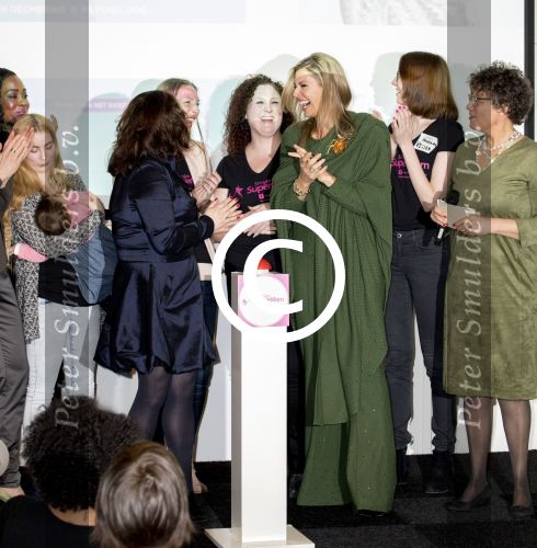 Amsterdam 8 maart 2017
Koningin Maxima bij event stichting single supermom in Amsterdam.