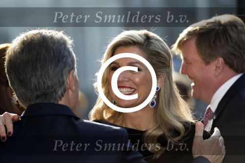 Den Haag Amsterdam 27- 30 maart 2017
Koning Willem Alexander en Koningin Maxima ontvangen de president van Argentinie Mauricio Macri en zijn vrouw Juliana Awada