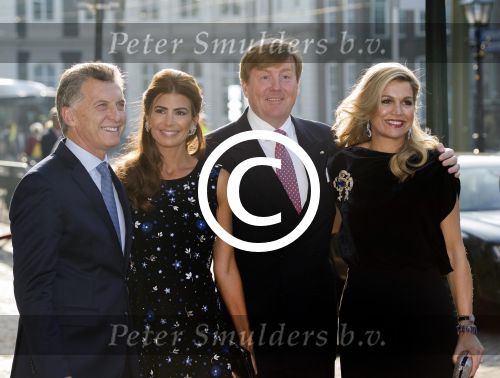 Den Haag Amsterdam 27- 30 maart 2017
Koning Willem Alexander en Koningin Maxima ontvangen de president van Argentinie Mauricio Macri en zijn vrouw Juliana Awada