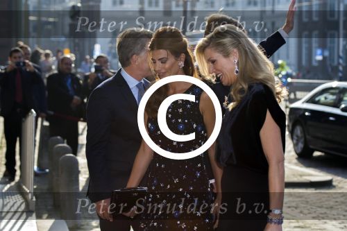 Den Haag Amsterdam 27- 30 maart 2017
Koning Willem Alexander en Koningin Maxima ontvangen de president van Argentinie Mauricio Macri en zijn vrouw Juliana Awada