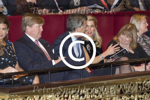 Den Haag Amsterdam 27- 30 maart 2017
Koning Willem Alexander en Koningin Maxima ontvangen de president van Argentinie Mauricio Macri en zijn vrouw Juliana Awada