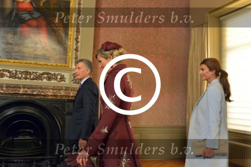 Den Haag Amsterdam 27- 30 maart 2017
Koning Willem Alexander en Koningin Maxima ontvangen de president van Argentinie Mauricio Macri en zijn vrouw Juliana Awada