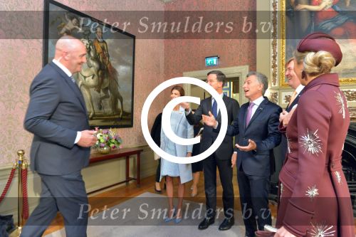 Den Haag Amsterdam 27- 30 maart 2017
Koning Willem Alexander en Koningin Maxima ontvangen de president van Argentinie Mauricio Macri en zijn vrouw Juliana Awada. Mark Rutte