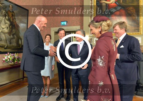 Den Haag Amsterdam 27- 30 maart 2017
Koning Willem Alexander en Koningin Maxima ontvangen de president van Argentinie Mauricio Macri en zijn vrouw Juliana Awada. Mark Rutte