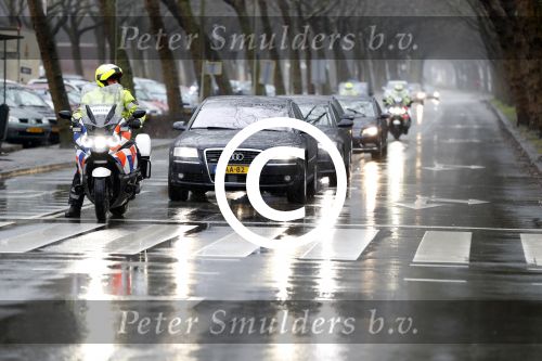 Amsterdam 8 maart 2017
Koningin Maxima bij event stichting single supermom in Amsterdam. auto Audi A8 maxima met politiebegeleiding