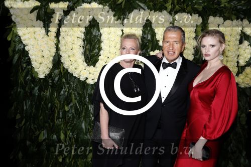 Amsterdam 9 maart 2017 
5 njaar Voque. Feest / diner in rijksmuseum en feest in the Duchess. Karin Swerink Mario Testino en Lara Stone