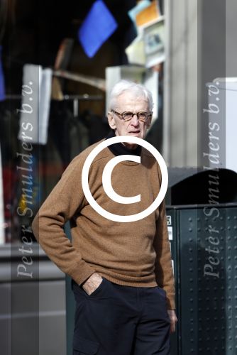 Amsterdam 13 maart 2017  
Manfred de Graaf  op straat in amsterdam zuid