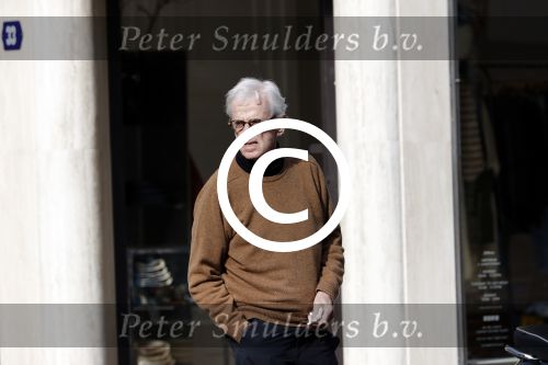 Amsterdam 13 maart 2017  
Manfred de Graaf  op straat in amsterdam zuid