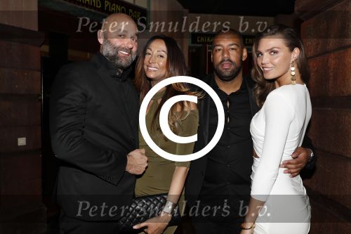 Aalsmeer 29 maart 2017
Hulphond gala in Aalsmeer studio\'s.
Kim feenstra kwam met haar nieuwe vriend Stanley Tailor en Maria Tailor en jeroen v d Berg