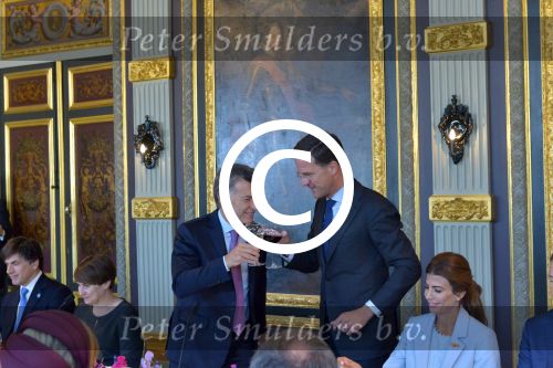 Den Haag Amsterdam 27- 30 maart 2017
Koning Willem Alexander en Koningin Maxima ontvangen de president van Argentinie Mauricio Macri en zijn vrouw Juliana Awada. Mark Rutte