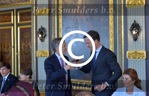 Den Haag Amsterdam 27- 30 maart 2017
Koning Willem Alexander en Koningin Maxima ontvangen de president van Argentinie Mauricio Macri en zijn vrouw Juliana Awada. Mark Rutte
