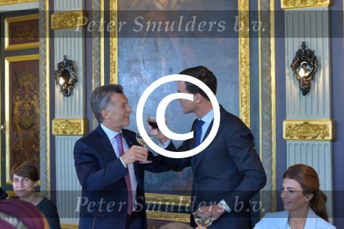 Den Haag Amsterdam 27- 30 maart 2017
Koning Willem Alexander en Koningin Maxima ontvangen de president van Argentinie Mauricio Macri en zijn vrouw Juliana Awada. Mark Rutte