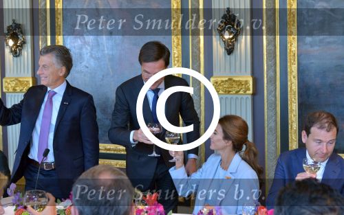 Den Haag Amsterdam 27- 30 maart 2017
Koning Willem Alexander en Koningin Maxima ontvangen de president van Argentinie Mauricio Macri en zijn vrouw Juliana Awada. Mark Rutte