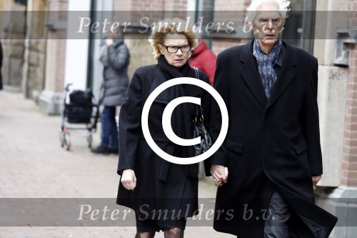 Amsterdam 9 maart 2017
Martine Bijl en Berend Boudewijn kwamen naar de afscheidsdienst van Guus Verstraete in het nieuwe de la mar.