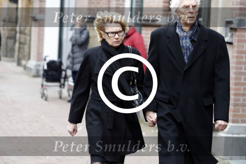 Amsterdam 9 maart 2017
Martine Bijl en Berend Boudewijn kwamen naar de afscheidsdienst van Guus Verstraete in het nieuwe de la mar.