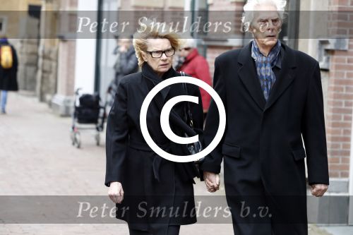 Amsterdam 9 maart 2017
Martine Bijl en Berend Boudewijn kwamen naar de afscheidsdienst van Guus Verstraete in het nieuwe de la mar.