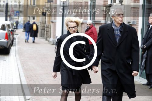 Amsterdam 9 maart 2017
Martine Bijl en Berend Boudewijn kwamen naar de afscheidsdienst van Guus Verstraete in het nieuwe de la mar.