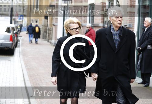 Amsterdam 9 maart 2017
Martine Bijl en Berend Boudewijn kwamen naar de afscheidsdienst van Guus Verstraete in het nieuwe de la mar.