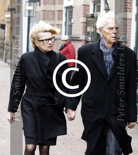 Amsterdam 9 maart 2017
Martine Bijl en Berend Boudewijn kwamen naar de afscheidsdienst van Guus Verstraete in het nieuwe de la mar.