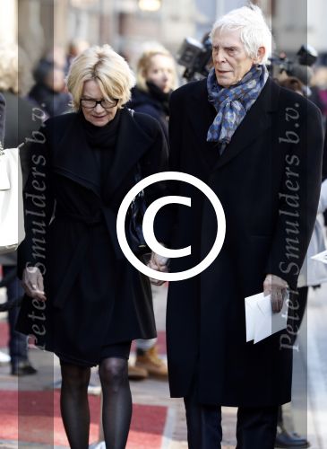 Amsterdam 9 maart 2017
Martine Bijl en Berend Boudewijn kwamen naar de afscheidsdienst van Guus Verstraete in het nieuwe de la mar.