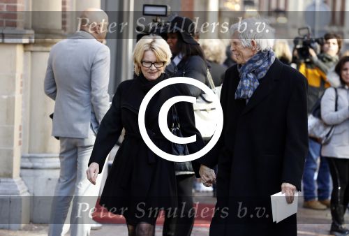 Amsterdam 9 maart 2017
Martine Bijl en Berend Boudewijn kwamen naar de afscheidsdienst van Guus Verstraete in het nieuwe de la mar.