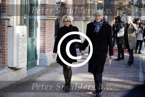 Amsterdam 9 maart 2017
Martine Bijl en Berend Boudewijn kwamen naar de afscheidsdienst van Guus Verstraete in het nieuwe de la mar.
