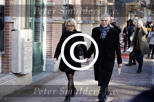 Amsterdam 9 maart 2017
Martine Bijl en Berend Boudewijn kwamen naar de afscheidsdienst van Guus Verstraete in het nieuwe de la mar.