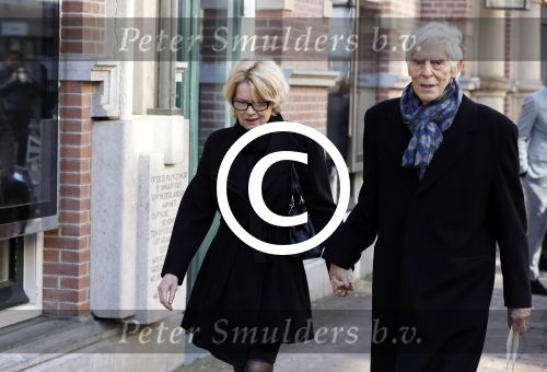 Amsterdam 9 maart 2017
Martine Bijl en Berend Boudewijn kwamen naar de afscheidsdienst van Guus Verstraete in het nieuwe de la mar.