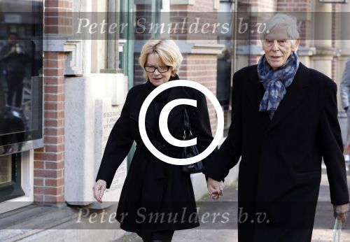 Amsterdam 9 maart 2017
Martine Bijl en Berend Boudewijn kwamen naar de afscheidsdienst van Guus Verstraete in het nieuwe de la mar.