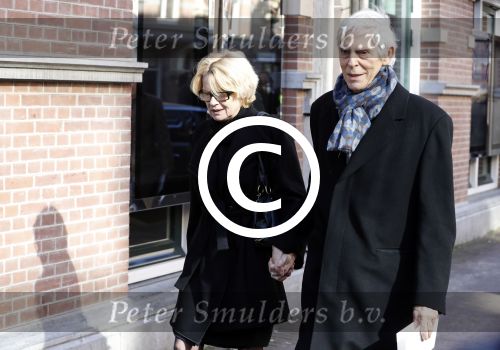 Amsterdam 9 maart 2017
Martine Bijl en Berend Boudewijn kwamen naar de afscheidsdienst van Guus Verstraete in het nieuwe de la mar.