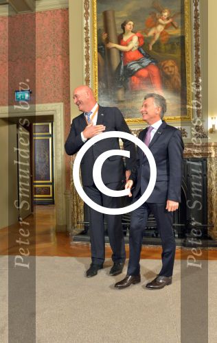Den Haag Amsterdam 27- 30 maart 2017
Koning Willem Alexander en Koningin Maxima ontvangen de president van Argentinie Mauricio Macri en zijn vrouw Juliana Awada. Mark Rutte
