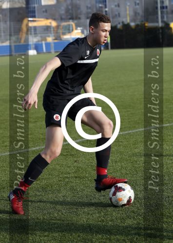 Amsterdam 30 maart 2017
Maxim Gullit en Ruben Kluivert tijdens training bij AFC.
